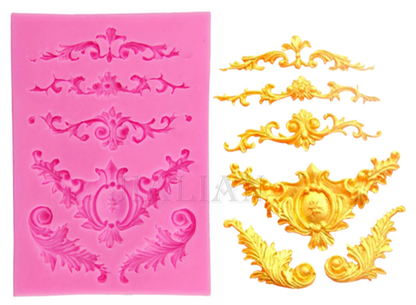 European Style Lace Silicone Mold