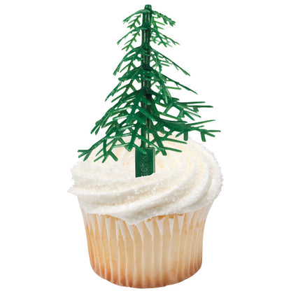 Bright Evergreen Christmas Tree Pick
