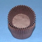 Brown, Standard Size Bake Cups - 50ish Cupcake Liners