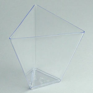 Disposable Tall Triangle Cup - 12 Cups