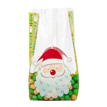 Wishes For Santa Treat Bags - 5x3x11.5  - 10 Bags
