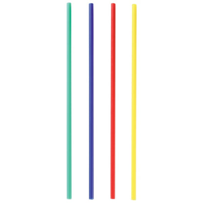 Primary Colored, 6 Inch, Plastic Treat Sticks