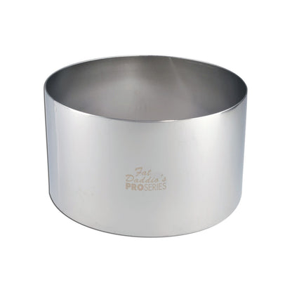 6x3 Inch, Fat Daddio's Stainless Steel Cake Ring