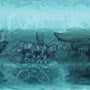 Poly Embossed Foil Wrap - Sky Blue - 20"x30"