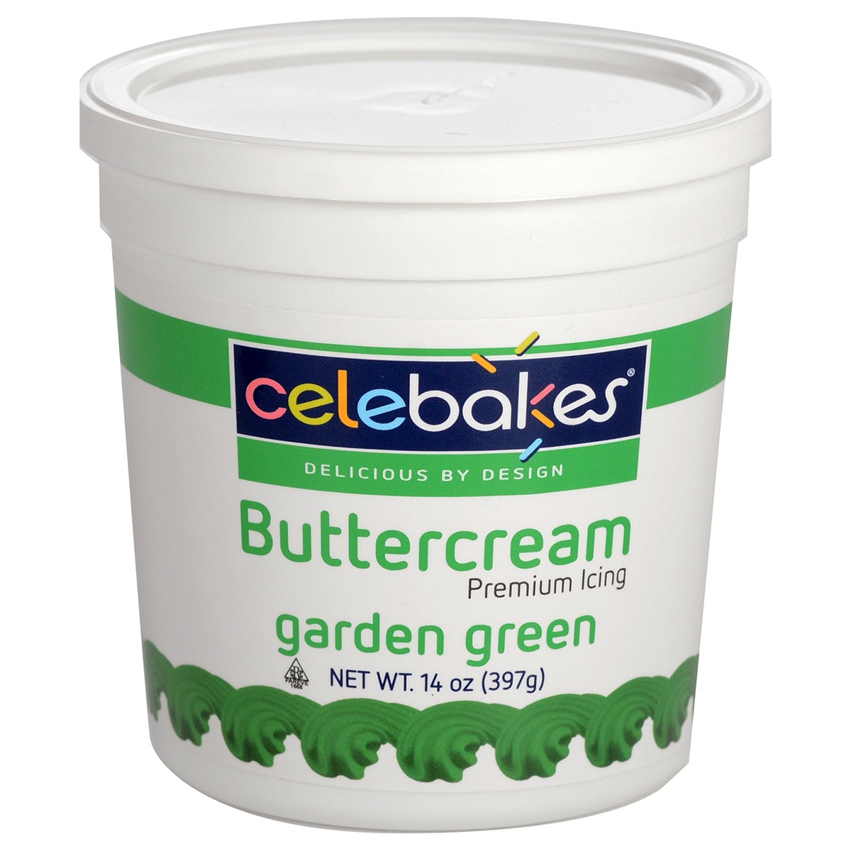 14oz Garden Green Buttercream, Celebakes