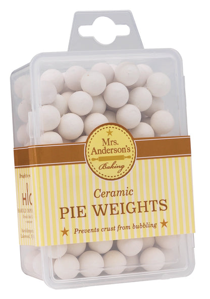 Ceramic Pie Weights, Mrs. Anderson's