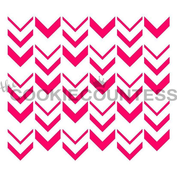 Ombre Arrow Stencil
