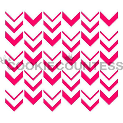 Ombre Arrow Stencil