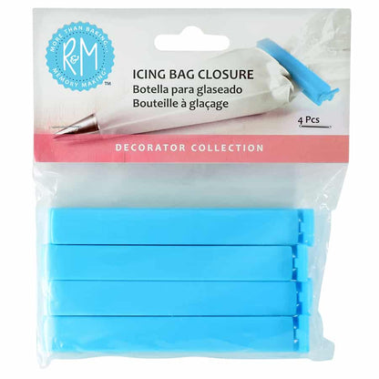 Icing Bag Closure, 4 Clips