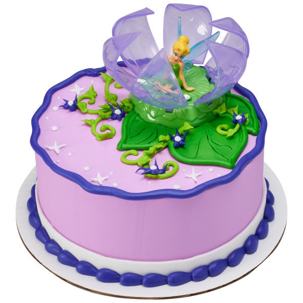 Disney Fairies, Tinker Bell In Flowers, Cake Topper