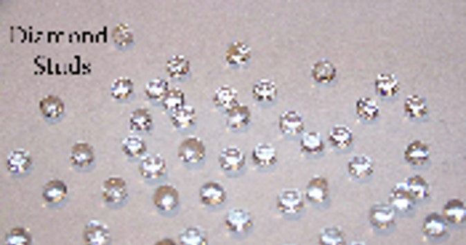 Sugar Diamonds 4mm - 65 pieces