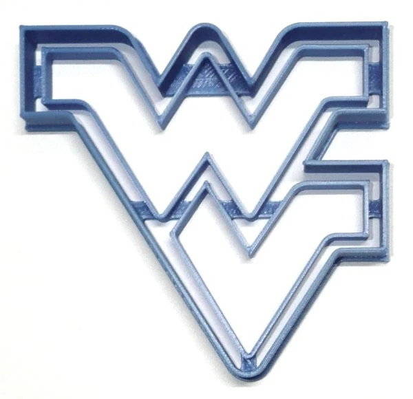 West Virginia University Cookie Cutter