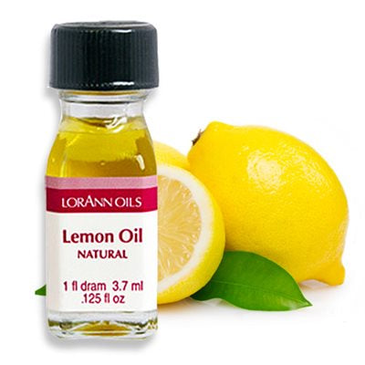 Lemon Oil Flavor, 1 dram, Lorann Oils