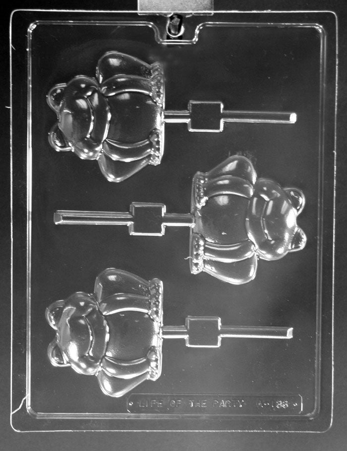 Large Frogs Lollipop Chocolate Mold