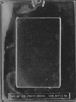 Plain Card Chocolate Mold
