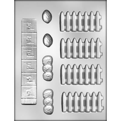 Fence / Sidewalk Chocolate Mold