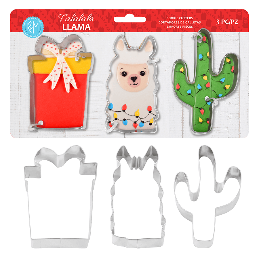 Falalala Llama Cookie Cutter Set