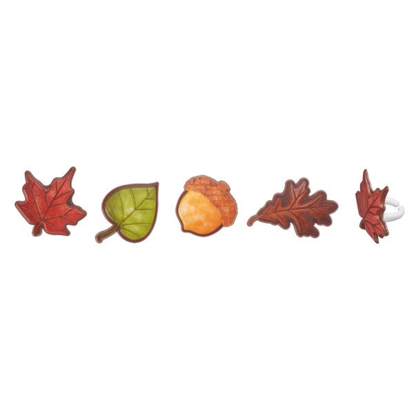 Thankful For Fall Cupcake Rings - 12 Cupcake/Cake Rings