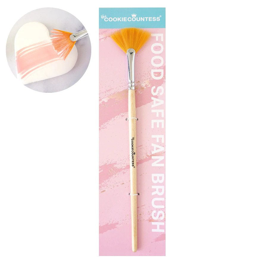 Cookie Countess Fan Brush
