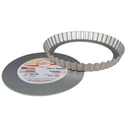 11 Inch, Fat Daddio's Round Fluted Tart
