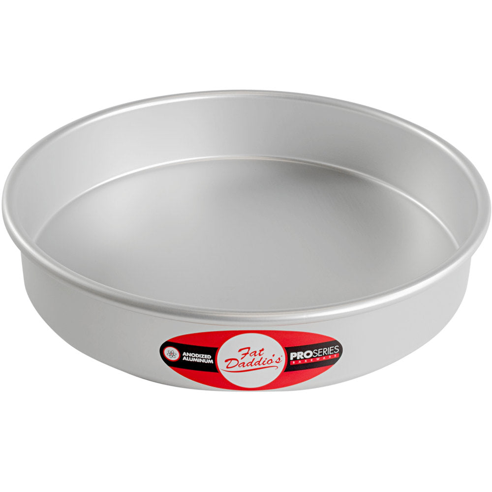 image of fat daddios round cake pan that is 2 inches deep