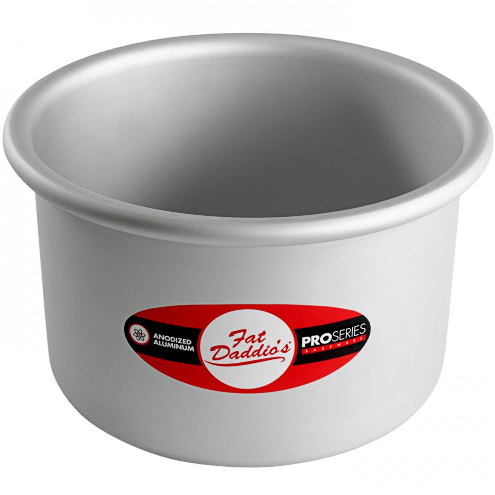 image of fat daddios round cake pan 5 inch diameter and 4 inch depth