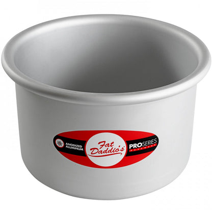 image of fat daddios round cake pan that is 6x4