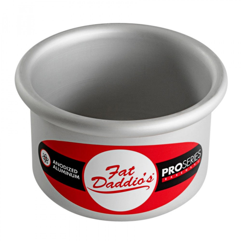 image of fat daddios 3 inch round cake pan that is 2 inches deep