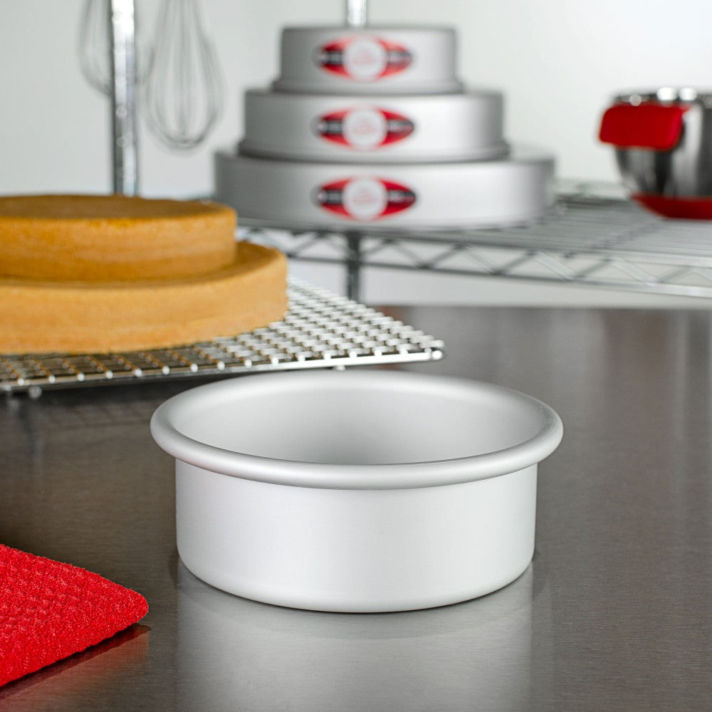 image of fat daddios round cake pans that are 2 inches deep