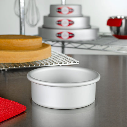 image of fat daddios round cake pans that are 2 inches deep