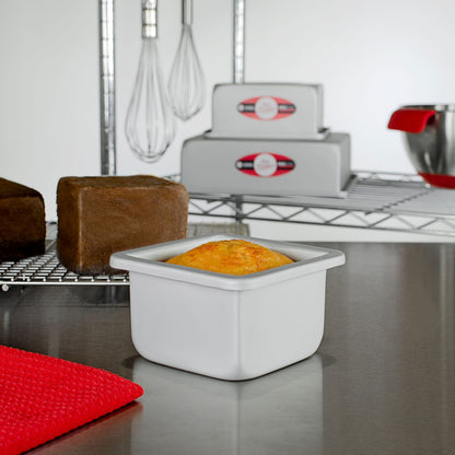 image of fat daddios square cake pans that are 3 inches deep