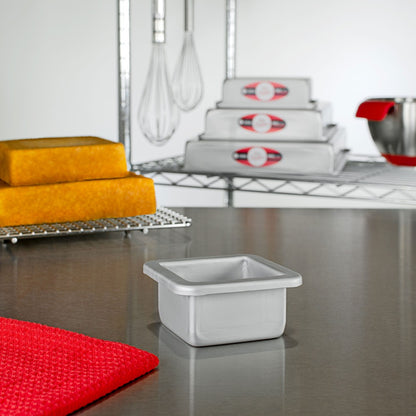 image of fat daddios square cake pans that are 2 inches deep