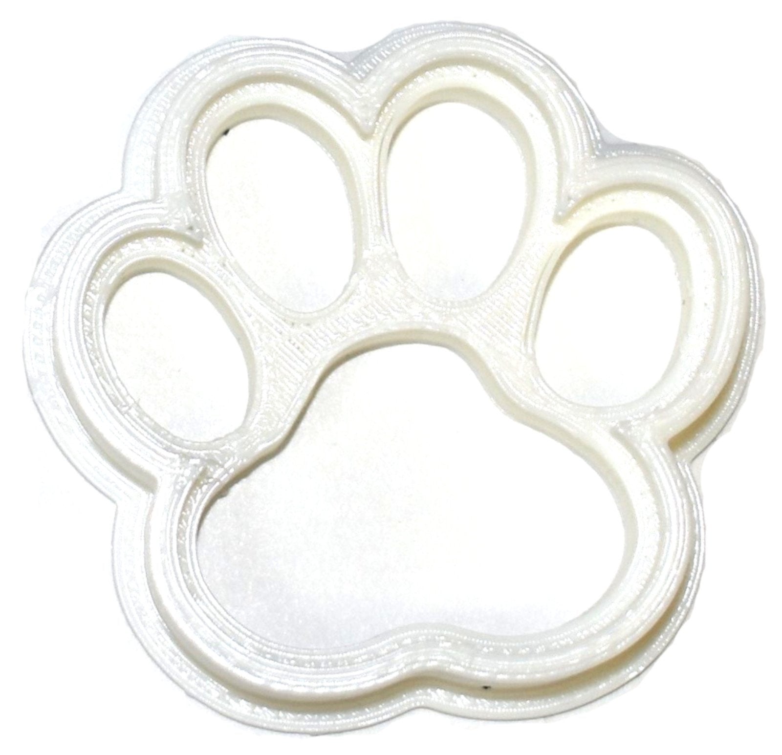 Paw Print Cookie Cutter Embosser - Large