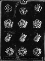 Chocolate Molds - Flowers & Leaves