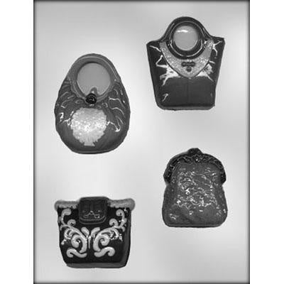 Assortment Of Purses Chocolate Mold