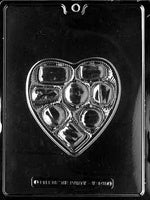 Candy Heart Chocolate Box Mold