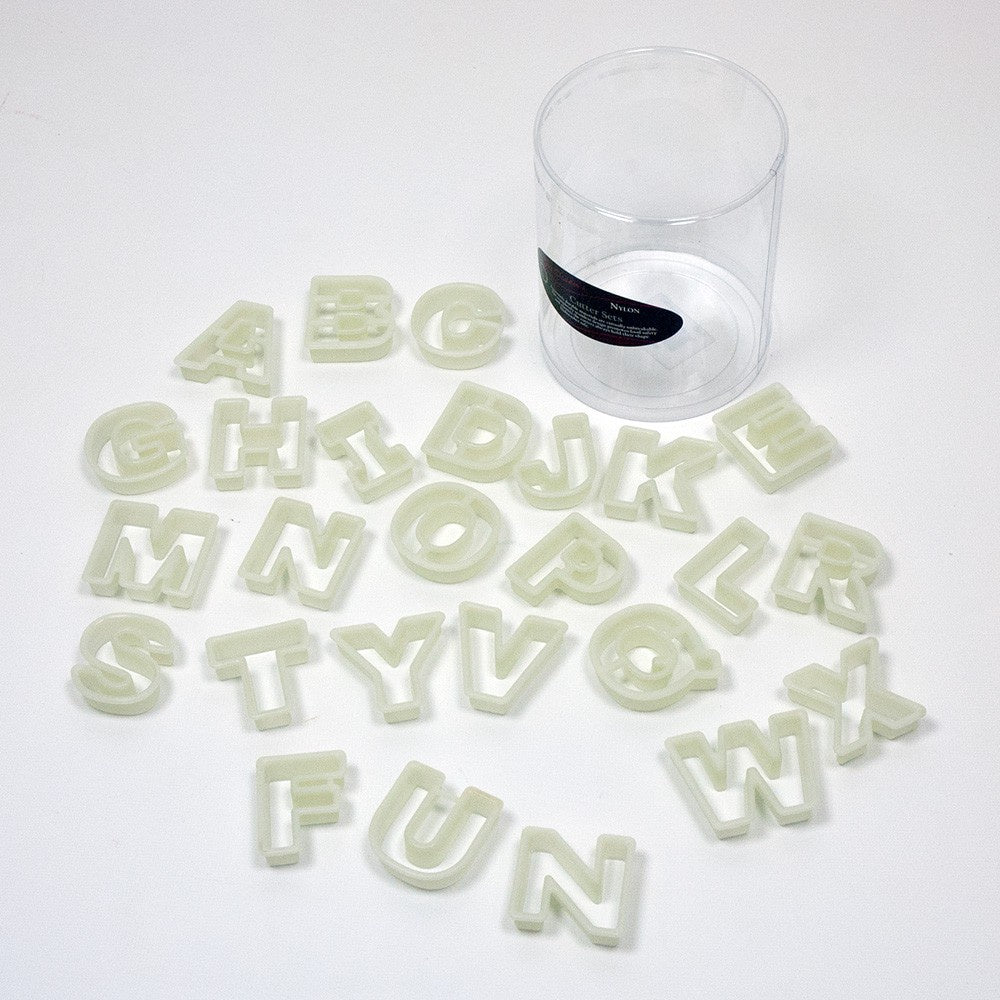 Fat Daddio's Nylon Cutter Letter Set