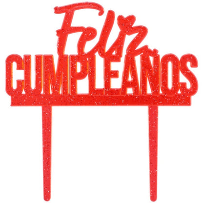 Feliz Cumpleanos Cake Topper