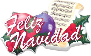 Feliz Navidad Cake Pop Top Music