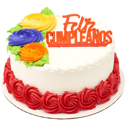 Feliz Cumpleanos Cake Topper