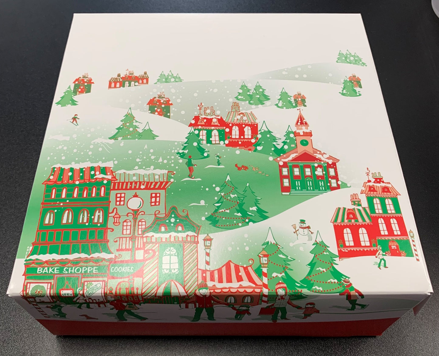 Festaville Christmas Pie Box - 8x8x3 (No Window)