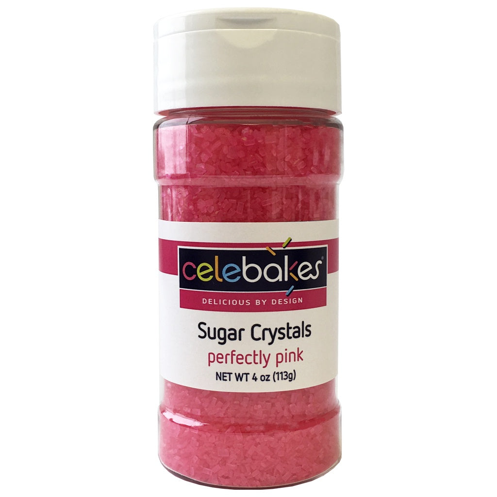 Celebakes Perfectly Pink Sugar Crystals