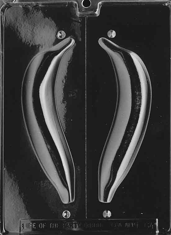3D Banana Chocolate Mold