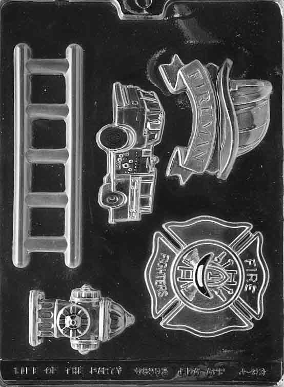 Firefighter Tools Chocolate Mold