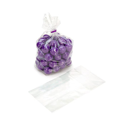 4x2.5x8 Clear, Cellophane Treat Bags | 25 Pack