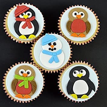 Mummy and Baby Penguin Cutter Set