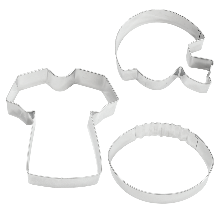 Football Cookie Cutter Set