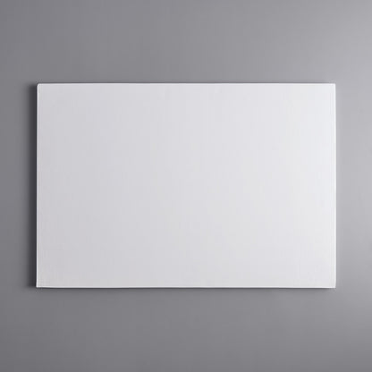 Half Sheet, White Cake Drum - 1/4 Inch Thick