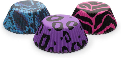 Funky Animal Print Cupcake Liners - 75 Cupcake Liners