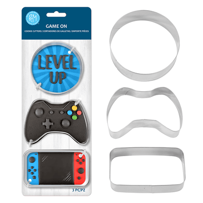 Game On Cookie Cutter Set